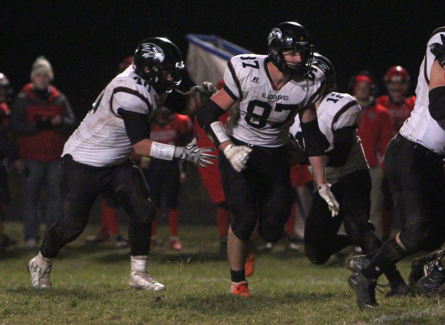 Bloomer football at Spencer/Columbus 10-26-18